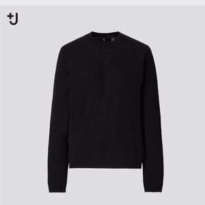 Uniqlo X Jil Sander Women’s Black Crew Neck Sweater